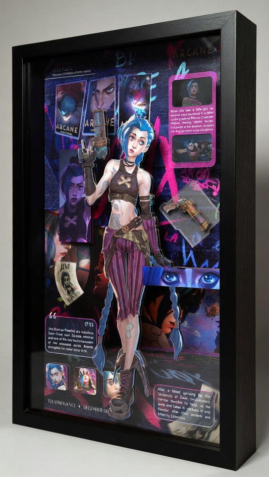 أركين: ملف جينكس | صندوق الظل ثلاثي الأبعاد (Jinx Documentary Shadow Box)