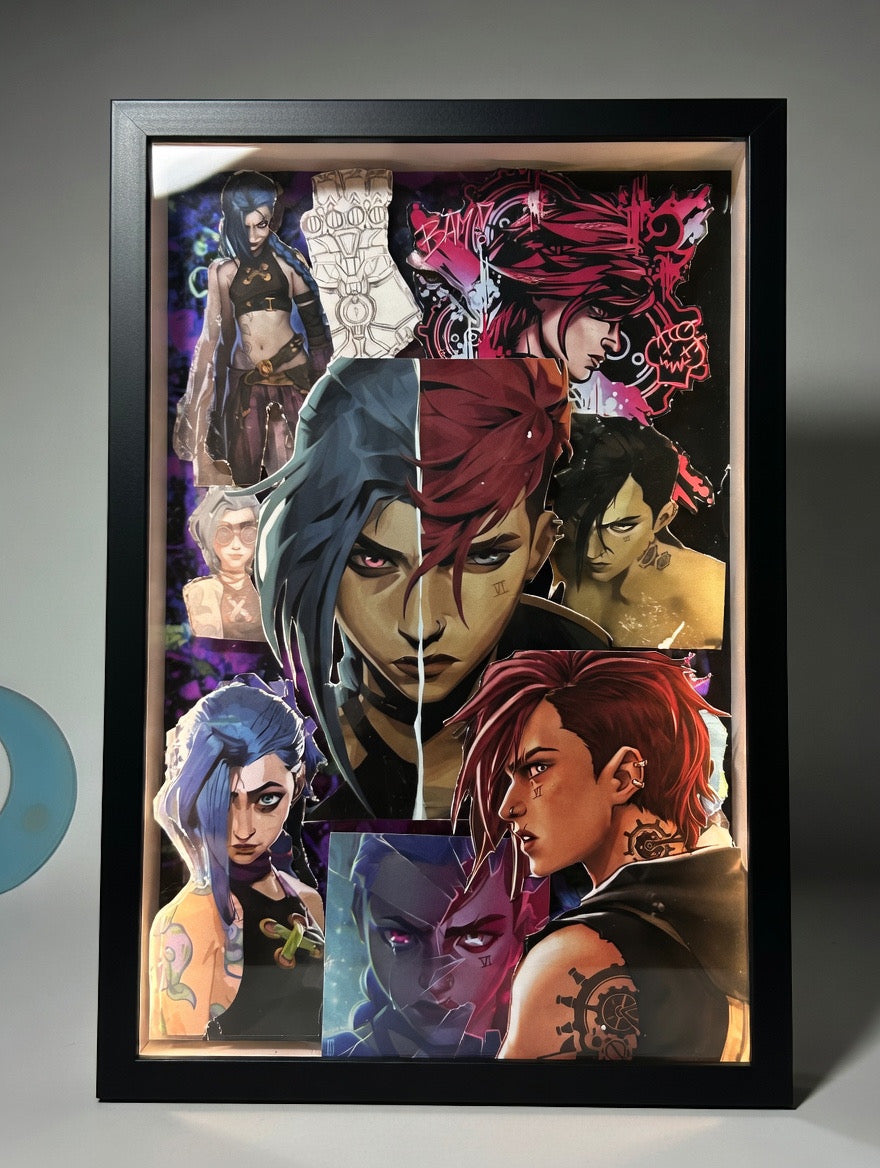 Arcane: Sisters of Fate – 3D LED Shadow Box
أركين: صراع الأخوات – بوكس الظل ثلاثي الأبعاد بإنارة LED