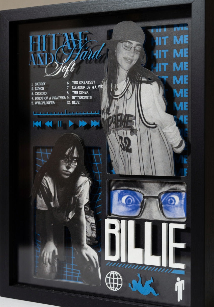 بيلي إيليش: ملف الألبوم | صندوق الظل ثلاثي الأبعاد (Billie Eilish: Hit Me Hard and Soft Shadow Box)