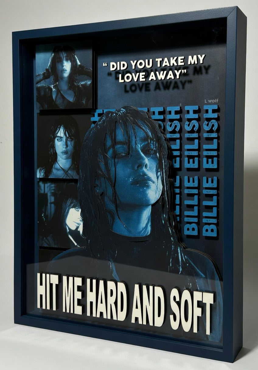 بيلي إيليش: ملف الألبوم | صندوق الظل ثلاثي الأبعاد (Billie Eilish: Hit Me Hard and Soft Shadow Box)